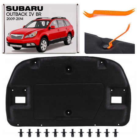 SUBARU OUTBACK IV BR 2009-2014 PANNELLO FONOASSORBENTE COFANO 90815AJ011 (Cod. AP-9ECC-62132_A4x4)