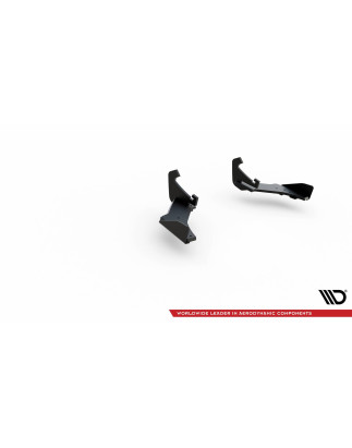 Splitters posteriori laterali Street Pro + Flaps VW Golf 7 R Facelift (Cod. M-VWGO7FRCNC-RSD1B+RSF1G