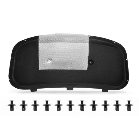 OPEL ASTRA J P10 berlina 2009-2020 PANNELLO FONOASSORBENTE COFANO CON KIT CLIP 13272647 (Cod. AP-383