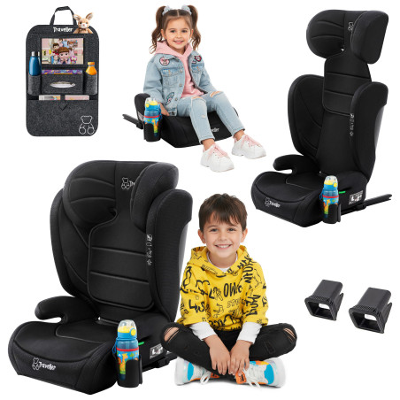 ELENA SEGGIOLINO AUTO SUPPORTO 2W1 E SIZE 100-150 CM R129 ISOFIX (Cod. AP-5267-83464_A4x4)