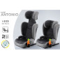 ANTONIO SEGGIOLINO AUTO SUPPORTO 2W1 E SIZE 100-150 CM R129 ISOFIX (Cod. AP-0EA7-917CD_A4x4)