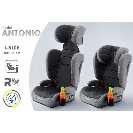 ANTONIO SEGGIOLINO AUTO SUPPORTO 2W1 E SIZE 100-150 CM R129 (Cod. AP-91BE-383F6_A4x4)