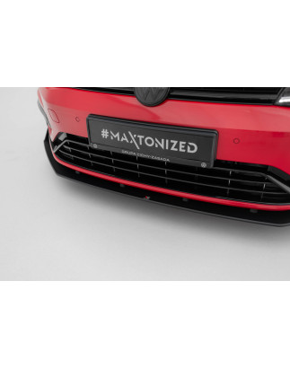 SPLITTER ANTERIORE street pro V.2 Volkswagen Golf R / R-Line Mk7 Facelift (Cod. M-VWGO7FRCNC-FD3B)
