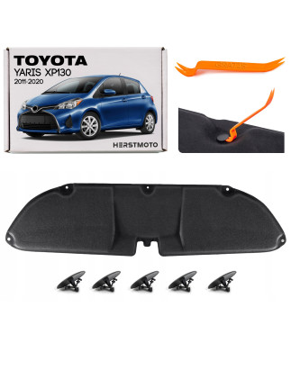 TOYOTA YARIS III XP130 2011-2020 PANNELLO FONOASSORBENTE COFANO 533410D140 (Cod. AP-FE1B-7545D_A4x4)