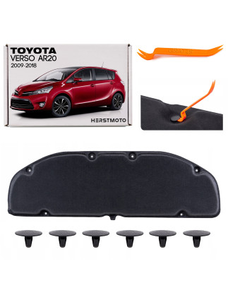 TOYOTA VERSO AR20 2009-2018 PANNELLO FONOASSORBENTE COFANO 533410F020 (Cod. AP-8F47-367A8_A4x4)