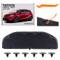 TOYOTA VERSO AR20 2009-2018 PANNELLO FONOASSORBENTE COFANO 533410F020 (Cod. AP-8F47-367A8_A4x4)