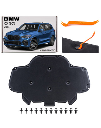 BMW X5 G05 2018+ PANNELLO FONOASSORBENTE COFANO 51 48 7 189 921 / 51487189921 (Cod. AP-0981-2729D_A4