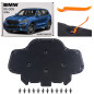 BMW X5 G05 2018+ PANNELLO FONOASSORBENTE COFANO 51 48 7 189 921 / 51487189921 (Cod. AP-0981-2729D_A4
