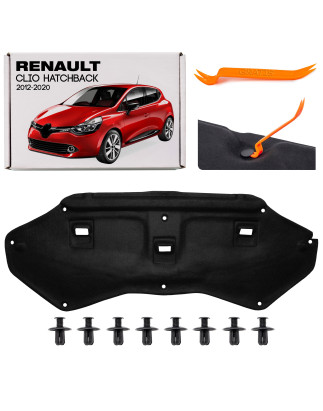 RENAULT CLIO IV 2012-2020 HATCHBACK PANNELLO FONOASSORBENTE COFANO 658404618R (Cod. AP-7F42-99245_A4
