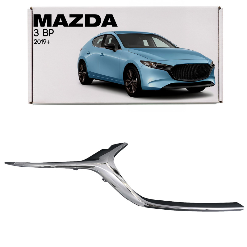 MAZDA 3 IV BP 2019+ CROMATA MODANATURA MASCHERINA DESTRA BCKA507J0C (Cod. AP-A42E-3432B_A4x4)