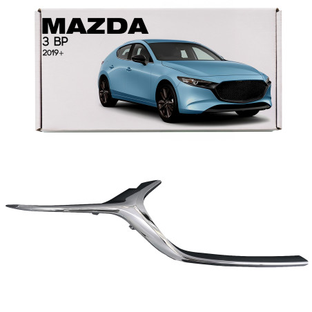 MAZDA 3 IV BP 2019+ CROMATA MODANATURA MASCHERINA DESTRA BCKA507J0C (Cod. AP-A42E-3432B_A4x4)