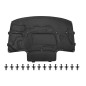 BMW SERIA 5 E39 berlina 1995-2004 PANNELLO FONOASSORBENTE COFANO KIT CON CLIP 51488159483 (Cod. AP-B