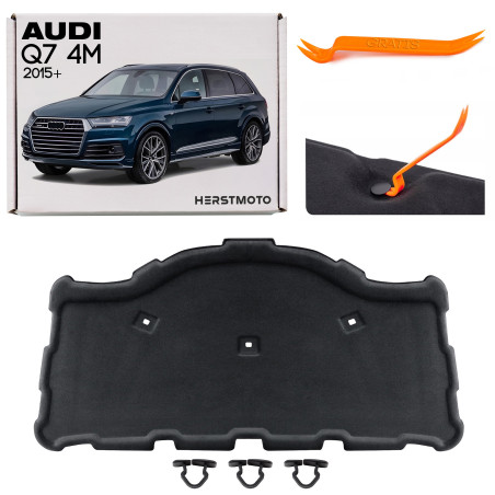 AUDI Q7 II 4M 2015+ PANNELLO FONOASSORBENTE COFANO 4M0863825A (Cod. AP-A0FB-777AC_A4x4)