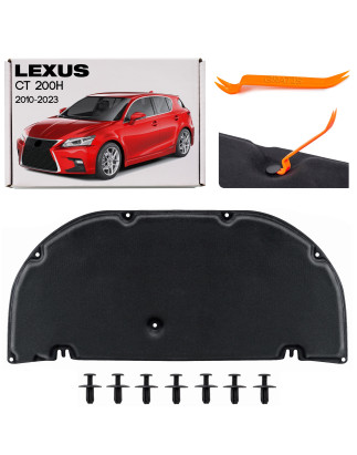 LEXUS CT 200H 2010-2023 PANNELLO FONOASSORBENTE COFANO 5334176010 (Cod. AP-CB2D-29996_A4x4)