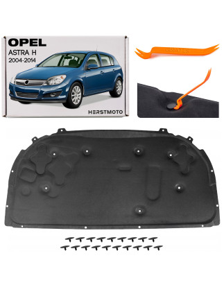 OPEL ASTRA H 2004-2014 PANNELLO FONOASSORBENTE COFANO 13114637 (Cod. AP-9D2D-17189_A4x4)