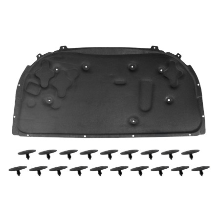 OPEL ASTRA H 2004-2014 PANNELLO FONOASSORBENTE COFANO 13114637 (Cod. AP-9D2D-17189_A4x4)