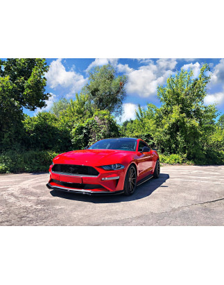 SPLITTER ANTERIORE V.1 Ford Mustang Mk. 6 Facelift (Cod. M-FO-MU-6F-FD1G)