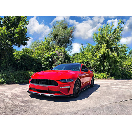 SPLITTER ANTERIORE V.1 Ford Mustang Mk. 6 Facelift (Cod. M-FO-MU-6F-FD1G)