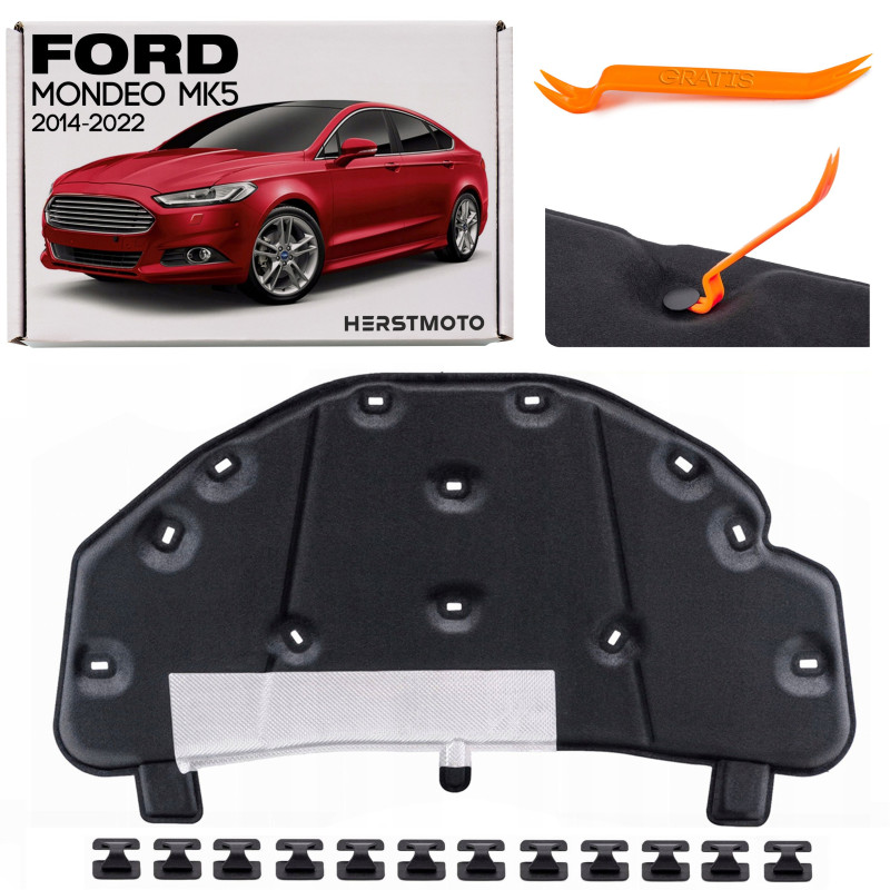 FORD MONDEO MK5 V 2014-2022 PANNELLO FONOASSORBENTE COFANO DS73F16746CC (Cod. AP-0B2F-2853A_A4x4)
