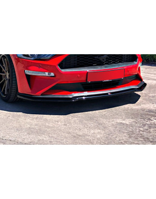 SPLITTER ANTERIORE V.1 Ford Mustang Mk. 6 Facelift (Cod. M-FO-MU-6F-FD1G)