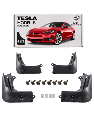 TESLA MODELLO S 2016-2020 RESTYLING PARASPRUZZI KIT (Cod. AP-F349-124F2_A4x4)