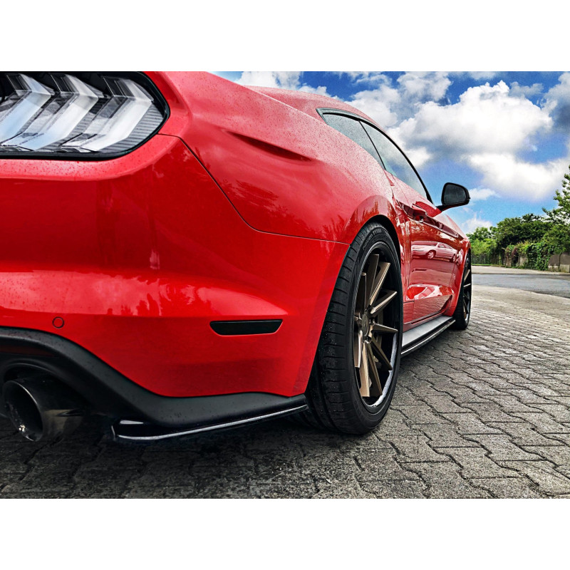 Splitters posteriori laterali Ford Mustang Mk. 6 Facelift (Cod. M-FO-MU-6F-RSD1G)