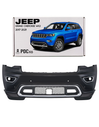JEEP GRAND CHEROKEE IV WK2 2017-2021 SECONDO FACELIFTING COMPLETO PARAURTI ANTERIORE CON PDC SENZA L