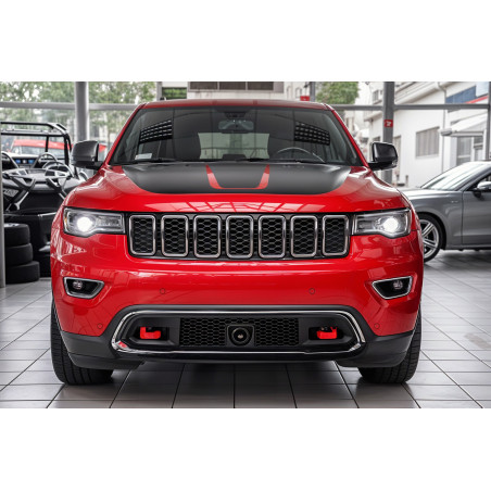 JEEP GRAND CHEROKEE IV WK2 2017-2021 SECONDO FACELIFTING COMPLETO PARAURTI ANTERIORE CON PDC SENZA L