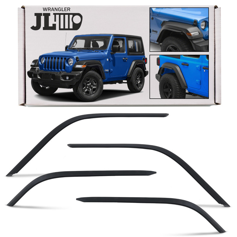 JEEP WRANGLER JL AGGIUNTIVI ALLARGAMENTI PASSARUOTA SPORT (Cod. AP-E0E6-12575_A4x4)