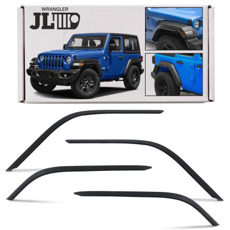 JEEP WRANGLER JL AGGIUNTIVI ALLARGAMENTI PASSARUOTA SPORT (Cod. AP-E0E6-12575_A4x4)