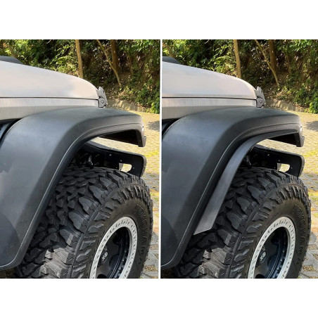 JEEP WRANGLER JL AGGIUNTIVI ALLARGAMENTI PASSARUOTA SPORT (Cod. AP-E0E6-12575_A4x4)