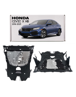 HONDA CIVIC X HB 2016-2021 PIASTRA PROTEZIONE PER MOTORE 74110TGGA10 / 74110TEZYO (Cod. AP-C15B-3038