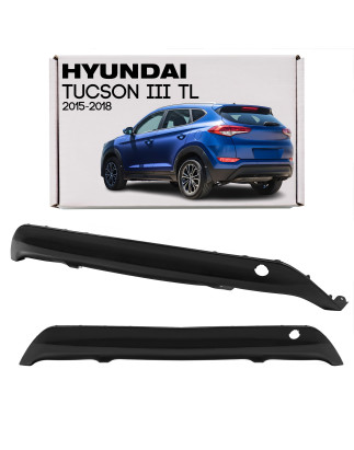 HYUNDAI TUCSON III TL 2015-2018 PRE-RESTYLING SPOILER DIFFUSORE POSTERIORE PARAURTI 86665D3100 (Cod.