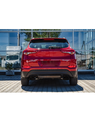 HYUNDAI TUCSON III TL 2015-2018 PRE-RESTYLING SPOILER DIFFUSORE POSTERIORE PARAURTI 86665D3100 (Cod.