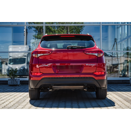 HYUNDAI TUCSON III TL 2015-2018 PRE-RESTYLING SPOILER DIFFUSORE POSTERIORE PARAURTI 86665D3100 (Cod.