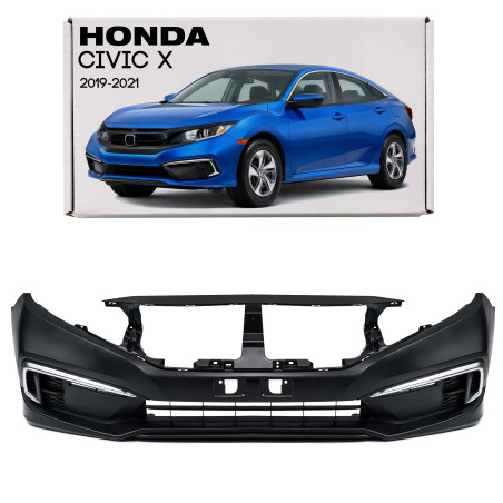 HONDA CIVIC X 2019-2021 RESTYLING COMPLETO PARAURTI ANTERIORE 04711TBAA50ZZ (Cod. AP-5905226117042_A