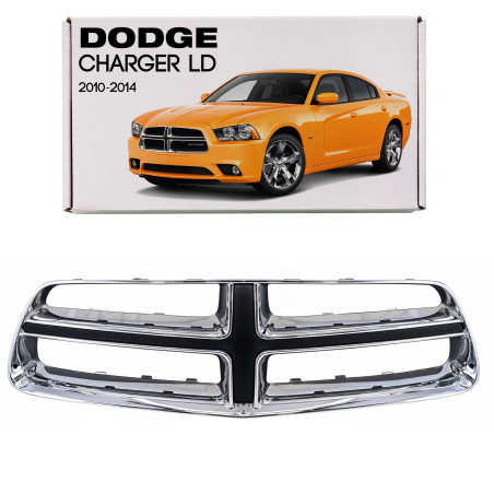 DODGE CHARGER II LD 2010-2014 PRE-RESTYLING MASCHERINA ANTERIORE MASCHERINA RADIATORE CROMATO 680926