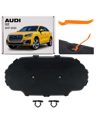 AUDI Q2 2017-2023 PANNELLO FONOASSORBENTE COFANO CON CLIP 81A863825 (Cod. AP-1850-25571_A4x4)