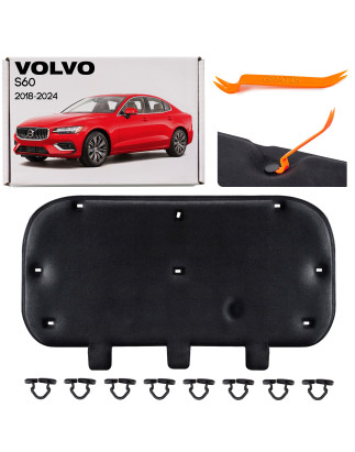 VOLVO S60 III 2018-2024 berlina PANNELLO FONOASSORBENTE COFANO CON KIT CLIP 31477294 (Cod. AP-1882-6