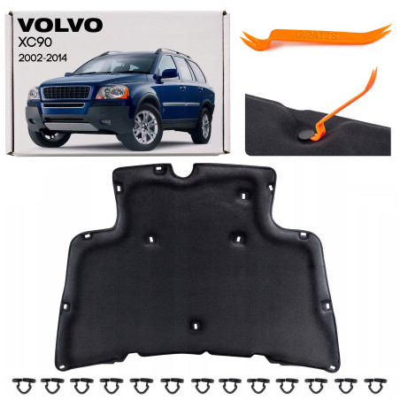 VOLVO XC90 E 2002-2014 PANNELLO FONOASSORBENTE COFANO 30761286 (Cod. AP-52DB-6546C_A4x4)