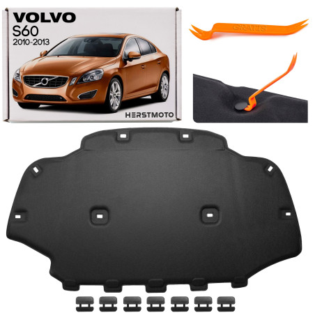 VOLVO S60 II 2010-2013 PANNELLO FONOASSORBENTE CON KIT CLIP 30715827/30715826 (Cod. AP-19E8-642D8_A4