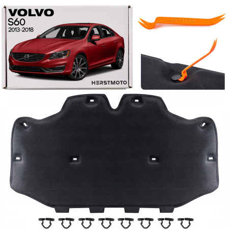 VOLVO S60 II 2013-2018 RESTYLING PANNELLO FONOASSORBENTE COFANO 31352636/31402486 (Cod. AP-C898-2310