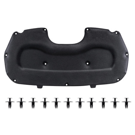 PEUGEOT 2008 II 2019+ PANNELLO FONOASSORBENTE COFANO CON KIT CLIP 9825959880 (Cod. AP-3CE6-46517_A4x