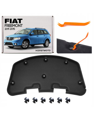 FIAT FREEMONT 2011-2015 PANNELLO FONOASSORBENTE COFANO KIT CON CLIP 5076896AB (Cod. AP-1CB3-622FD_A4
