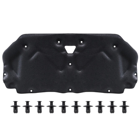 RENAULT CAPTUR II JB 2019+ PANNELLO FONOASSORBENTE COFANO KIT CON CLIP 658407258R (Cod. AP-BDDC-7355