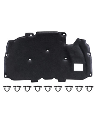 VOLVO S40 II 2004-2012 BENZINA PANNELLO FONOASSORBENTE COFANO KIT CON CLIP 30740133 (Cod. AP-1A90-80