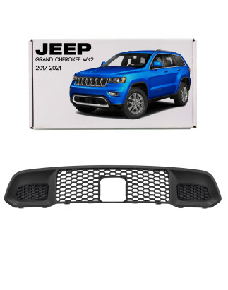 JEEP GRAND CHEROKEE IV WK2 2017-2021 DOPO IL SECONDO RESTYLING GRIGLIA MASCHERINA ANTERIORE PARAURTI