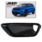 JEEP GRAND CHEROKEE IV WK2 2017-2021 RESTYLING CORNICE FENDINEBBIA GRIGLIA PARAURTI NERA SINISTRA 5Y