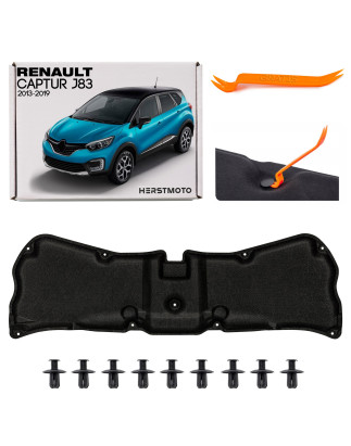 RENAULT CAPTUR E J87 2013-2019 PANNELLO FONOASSORBENTE COFANO 658403500R (Cod. AP-72CE-89366_A4x4)