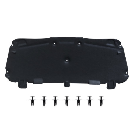 PEUGEOT 208 E 2012-2019 PANNELLO FONOASSORBENTE COFANO 9673774280 + CLIP (Cod. AP-11DA-9275B_A4x4)
